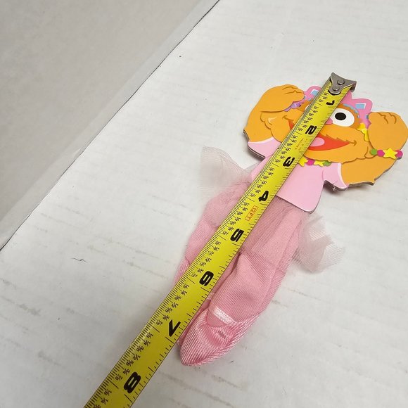 Small Cute RARE Zoey Finger Puppet Sesame Street Pink Ballet Tutu Dance - Picture 5 of 5